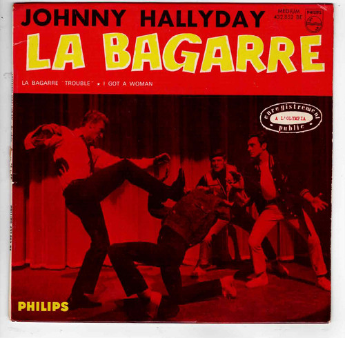 Johnny hallyday la bagarre - ,