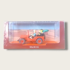 Tintin – Jeep Willys MB 1943 "Au Pays de l’Or Noir" – Miniature NEUVE sous...