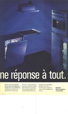 ADVERTISING 1993 SIEMENS dishwasher refrigerator gas oven