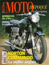 MOTO D'EPOQUE 31 NORTON 750 Commando AERMACCHI 350 ALA D'ORO HONDA 125 RC 149