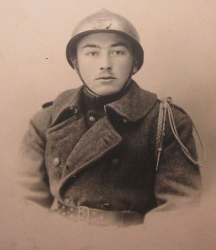 Carte photo originale soldat - carte,