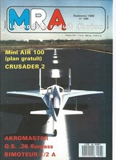 MRA N°598 POLYSTYRENE FUSELAGES / ELECTRONIC MIXER / CRUSADER 2 DUCK