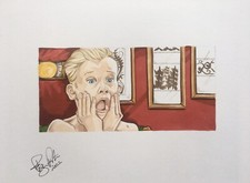 Home Alone Kevin MCcallister Original Illustration A4