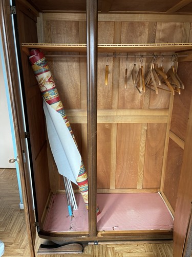 Armoire penderie bois marron - , 3