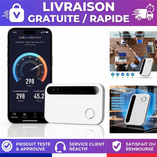 Routeur portable wifi 6 - 5g/4g+,
