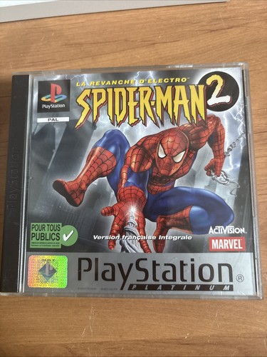 Jeu ps1 platinium spiderman - jeu, 2