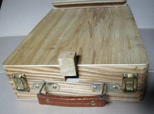 Boîte chevalet d'art en bois