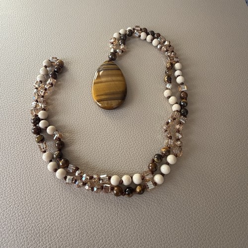 Collier sautoir perles