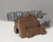 Playmobil (L2207) Middle Ages - Blue Lion Soldiers Cannon 3316