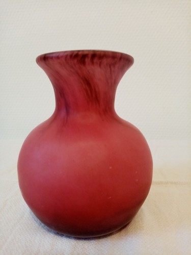 Vase boule pâte verre - de,