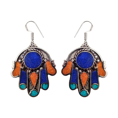 Boucles oreilles ethniques - d'oreilles,