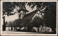 Approx. RIOM-es-MONTAGNE (15) character with arm cart at CHURCH in 1962