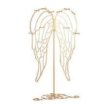 Organisateur de bijoux mignon ailes d'ange avec stockage debout libre de