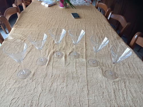 Lot verres à martini - de,