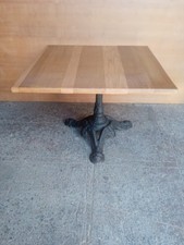 Table basse bistrot plateau en