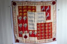 CARTIER Foulard soie Must de