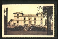 Old postcard Digoin, Chateau de Revernay, view of Portal aus 