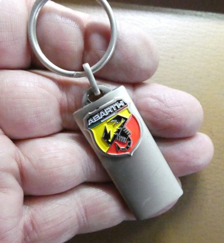 Porte cle métal abarth - cle,