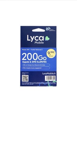 Lyca carte sim - carte,