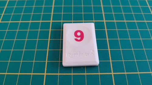 Tuile chiffre neuf - tuile, 9