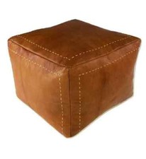 Handstich Square Ottoman