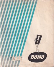 Bas nylon couture BOMO coloris Ebène. Taille 3 (GF). Fully Fashioned Stockings.