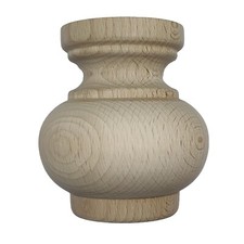 Pied en Bois de Hêtre Brut