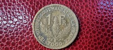 1 franc Togo 1924 ou 1925 -