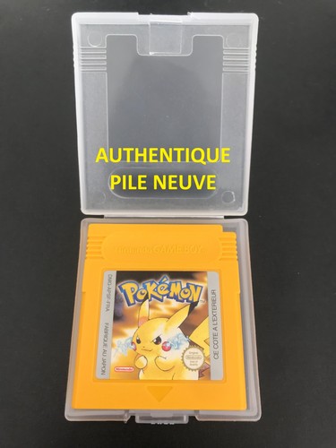 Pokemon version jaune - version, boy