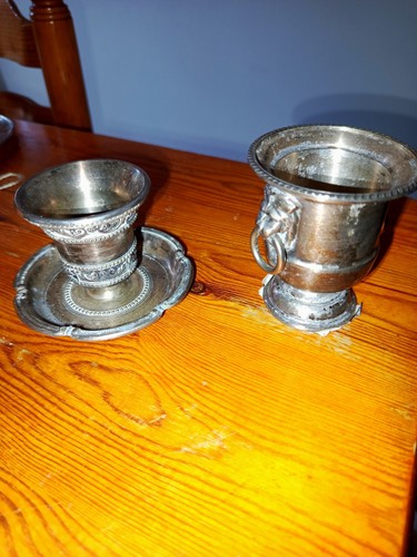 Lot vintage métal - lot, argenté