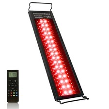 Rampe LED Aquarium avec Télécommande 24W 45cm Éclairage Réglables à Spectre C...