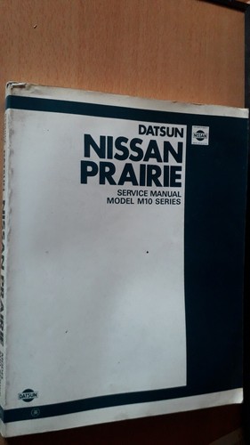 Nissan prairie m10 service - m10, :
