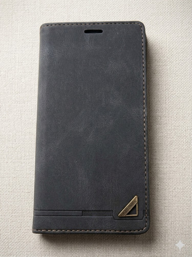 Housse étui cuir portefeuille - Étui,