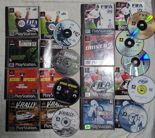 Lot jeux PS1 - Etat correct -