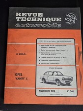 REVUE TECHNIQUE AUTOMOBILE N°