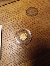 Médaille Miniature En Or "