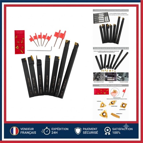 21pcs porte outil - de, tournage