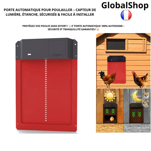 Porte automatique pour - porte,