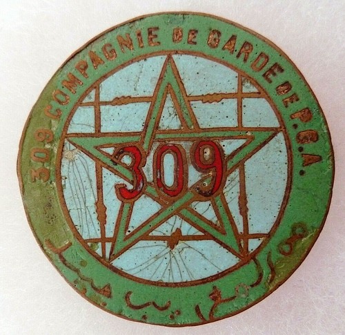 Insigne tirailleurs marocains - tirailleurs,