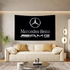 Mercedes AMG Banner Flag Flag Merch Workshop New