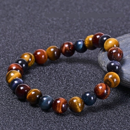 Bracelet perles œil de - de,