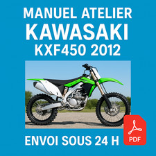 Manuel Atelier Kawasaki KXF450