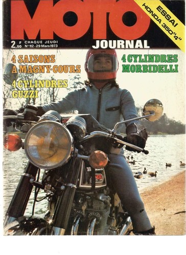 Moto journal 112 - honda, 350