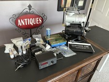 Professional Airbrush Kit, Air Compressor RoHS Model No. TC-20 w/accessories!