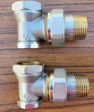 Lot de 2 coudes de réglage