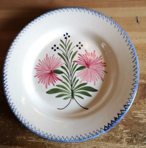 Assiette plate faïence - assiette,