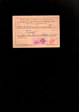 vieux papier ancien la gaule sancerroise cher association peche 1957 permis