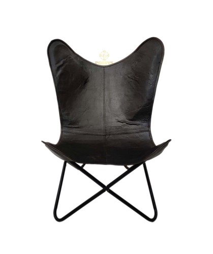Cuir papillon chaise fait - chaise, à