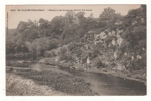 Cpa tré auray l étang - cpa, 56