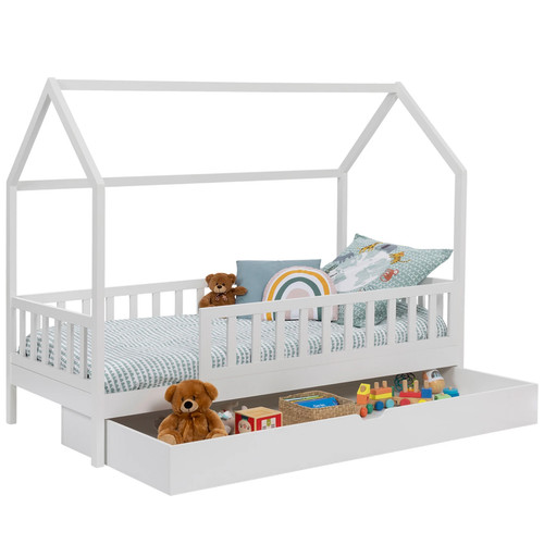 Lit cabane enfant 160 cm - enfant, 80